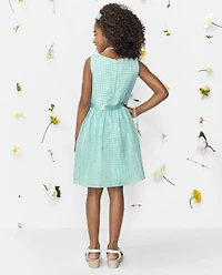 Girls Gingham Dress