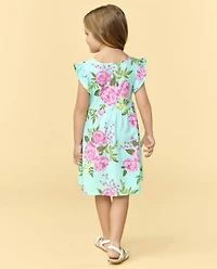 Baby And Toddler Girls Floral Everyday Dress