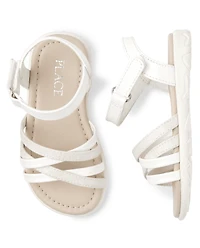Toddler Girls Glitter Sandals