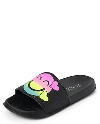 Girls Happy Face Slides