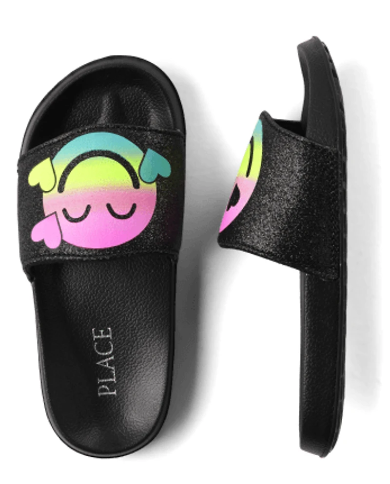 Girls Happy Face Slides