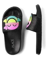 Girls Happy Face Slides