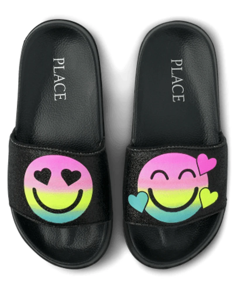 Girls Happy Face Slides