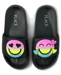 Girls Happy Face Slides