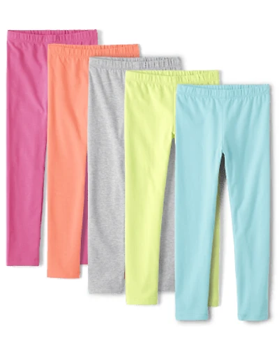 Girls Leggings 5-Pack