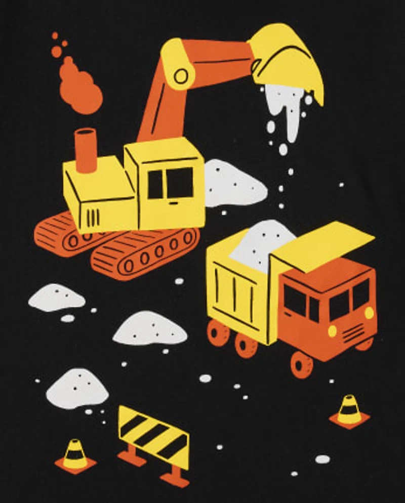 Baby And Toddler Boys Vehicle Graphic Tee 3-Pack