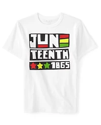 Kids Matching Family Juneteenth Graphic Tee