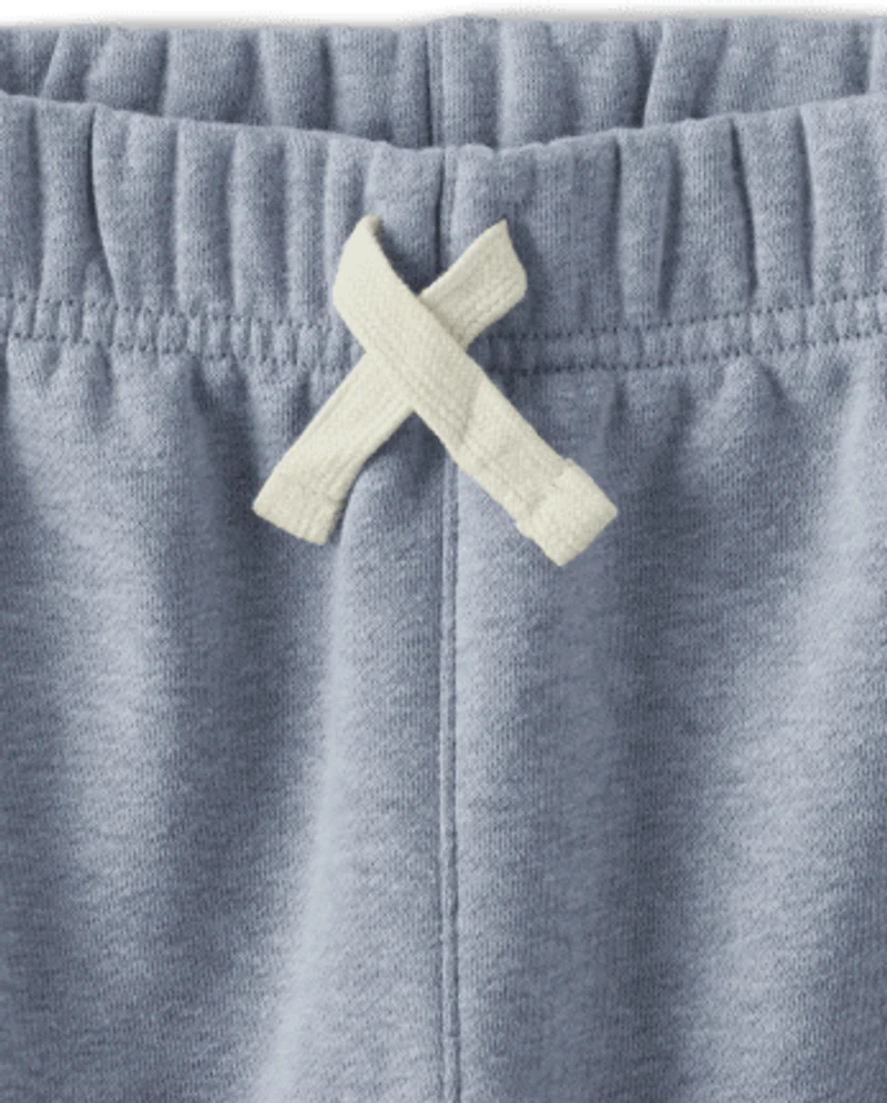 Baby And Toddler Boys Side Stripe Fleece Jogger Pants