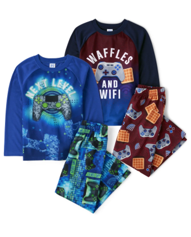 Boys Gamer Pajamas 2-Pack