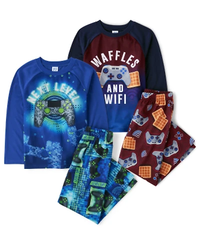 Boys Gamer Pajamas 2-Pack