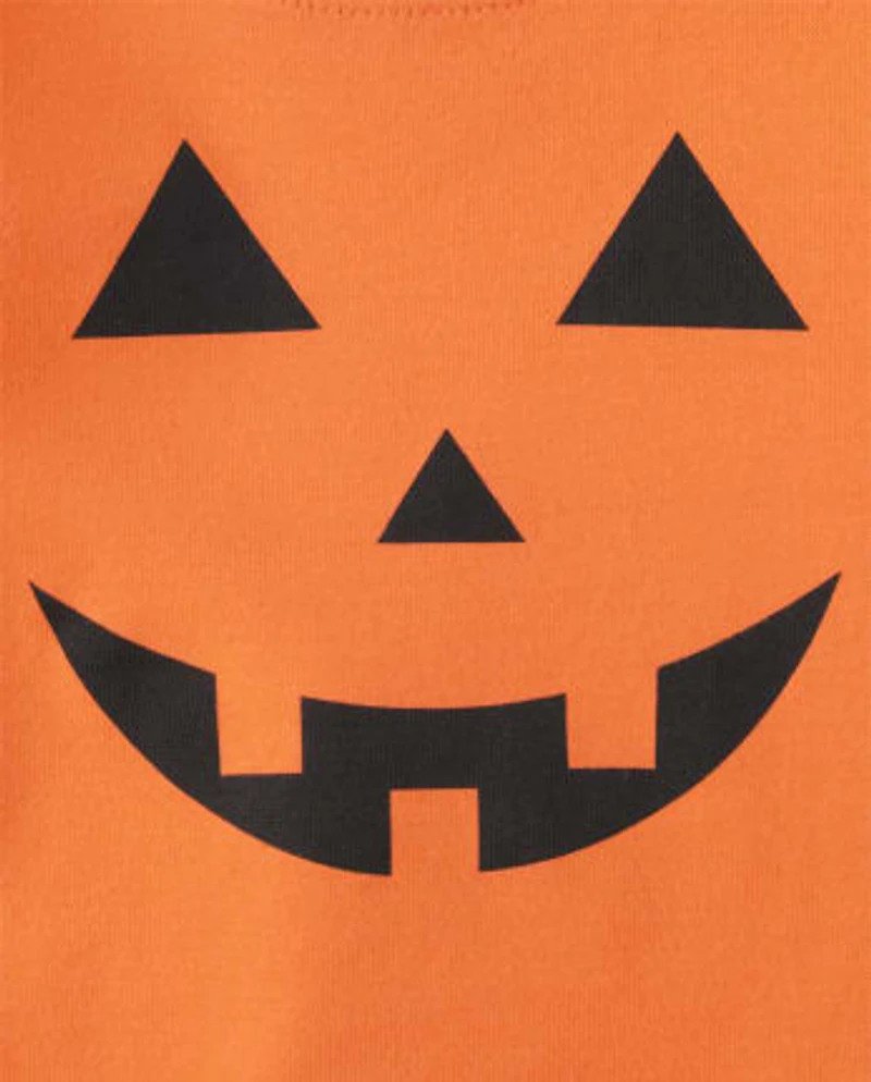 Baby And Toddler Pumpkin Snug Fit Cotton Pajamas