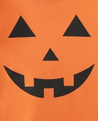 Baby And Toddler Pumpkin Snug Fit Cotton Pajamas