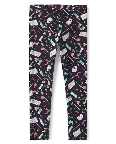 Leggings imprimés pour filles