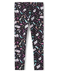 Leggings imprimés pour filles