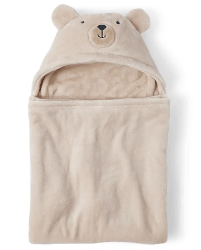 Baby Bear Cozy Hooded Blanket