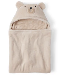 Baby Bear Cozy Hooded Blanket