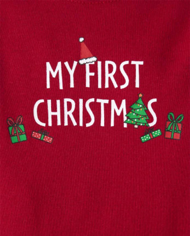 Baby First Christmas 2-Piece Playwear Set