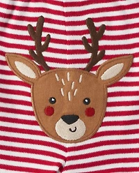 Lot de 2 pantalons Noël unisexe pour bébé