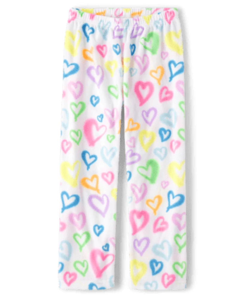Girls Hearts Pajama Pants