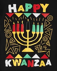 Kids Happy Kwanza Graphic Tee