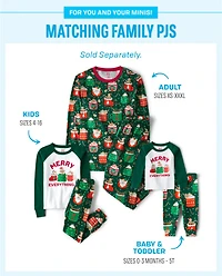 Baby And Toddler Matching Family Merry Everything Snug Fit Cotton Pajamas