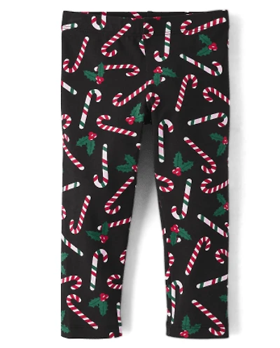 Baby And Toddler Girls Print Leggings
