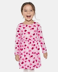 Baby And Toddler Girls Heart Everyday Dress