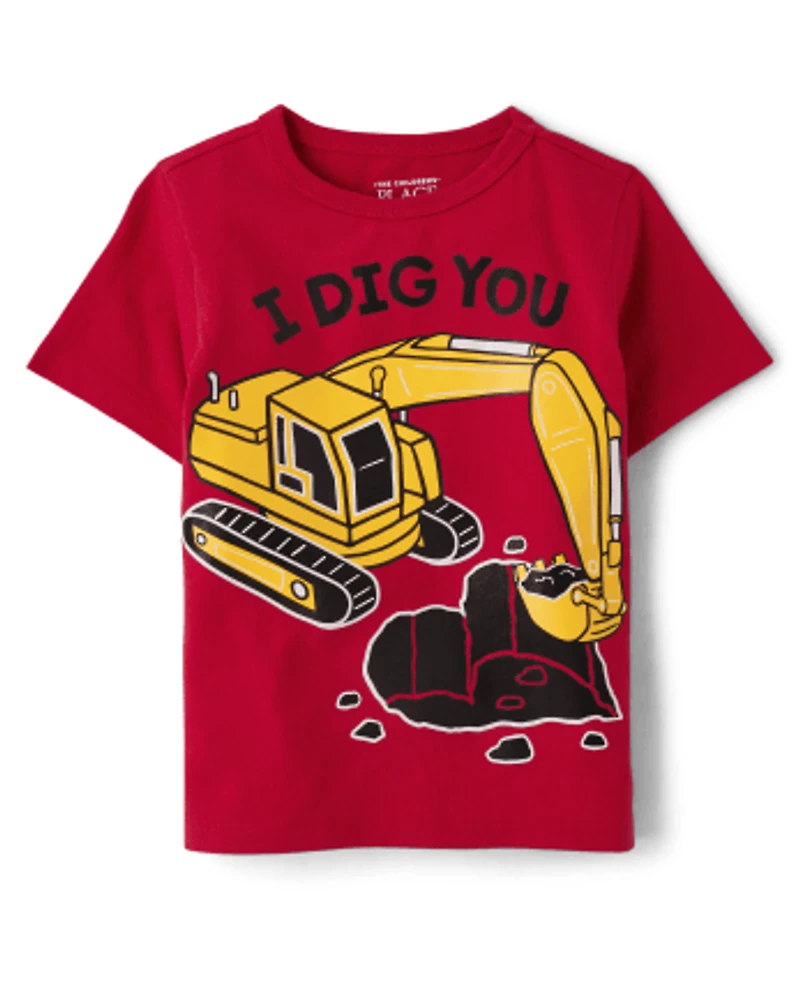Baby And Toddler Boys I Dig You Graphic Tee