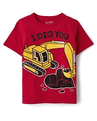 Baby And Toddler Boys I Dig You Graphic Tee