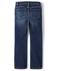 Jean bootcut basique pour fille