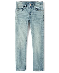 Boys Stretch Straight Jeans