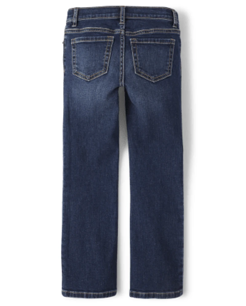 Lot de 2 jeans bootcut pour fille