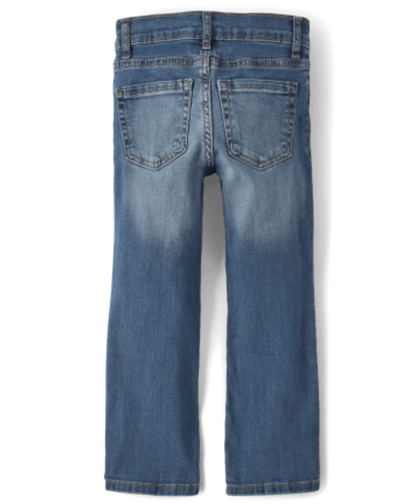 Lot de 2 jeans bootcut pour fille