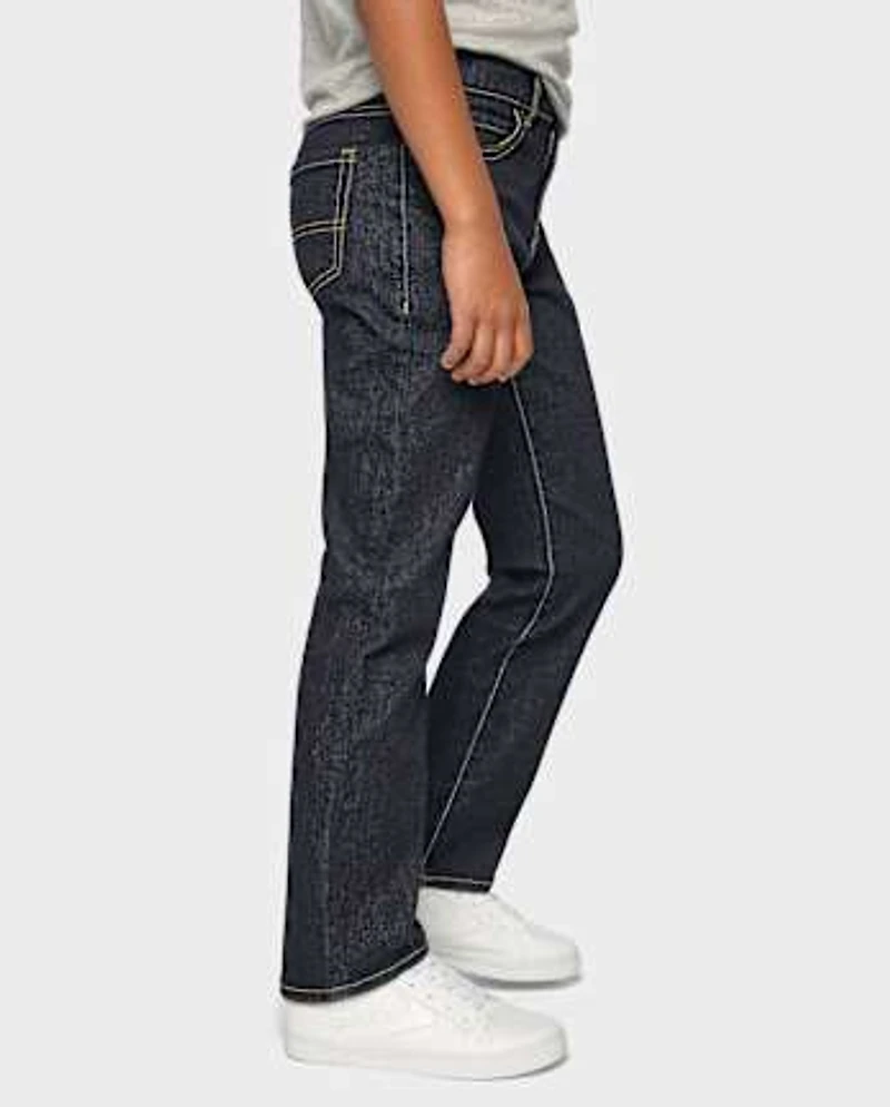Jeans droits pour garçons