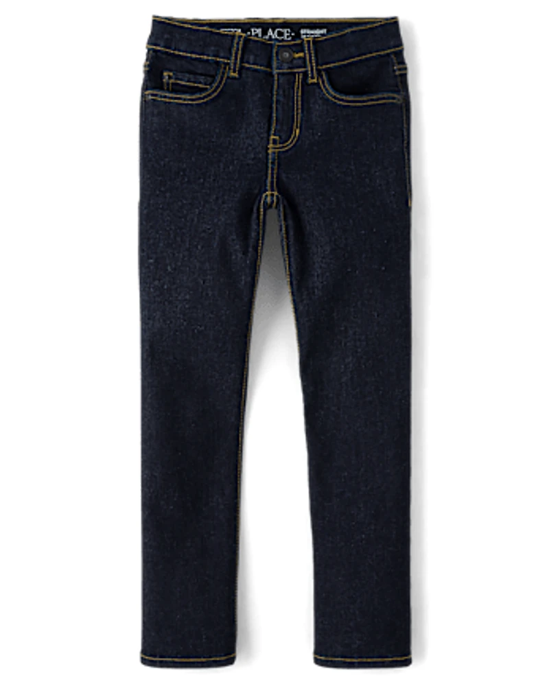 Jeans droits pour garçons