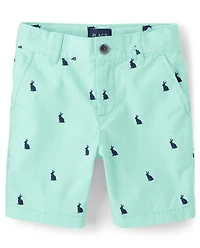 Boys Bunny Chino Shorts