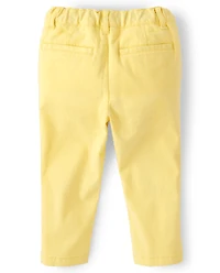 Baby And Toddler Boys Uniform Stretch Skinny Chino Pants