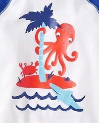 Baby And Toddler Boys Sea Creature Rashguard