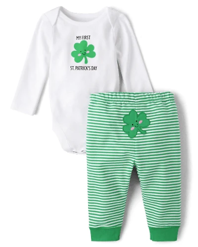 Baby First St. Patrick's Day 2-Piece Playwear Set