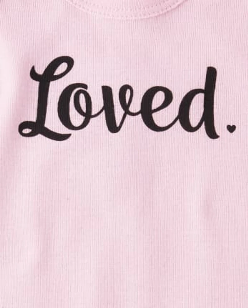 Baby Girls Heart Bodysuit 4-Pack