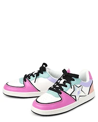 Girls Colorblock Low Top Sneakers