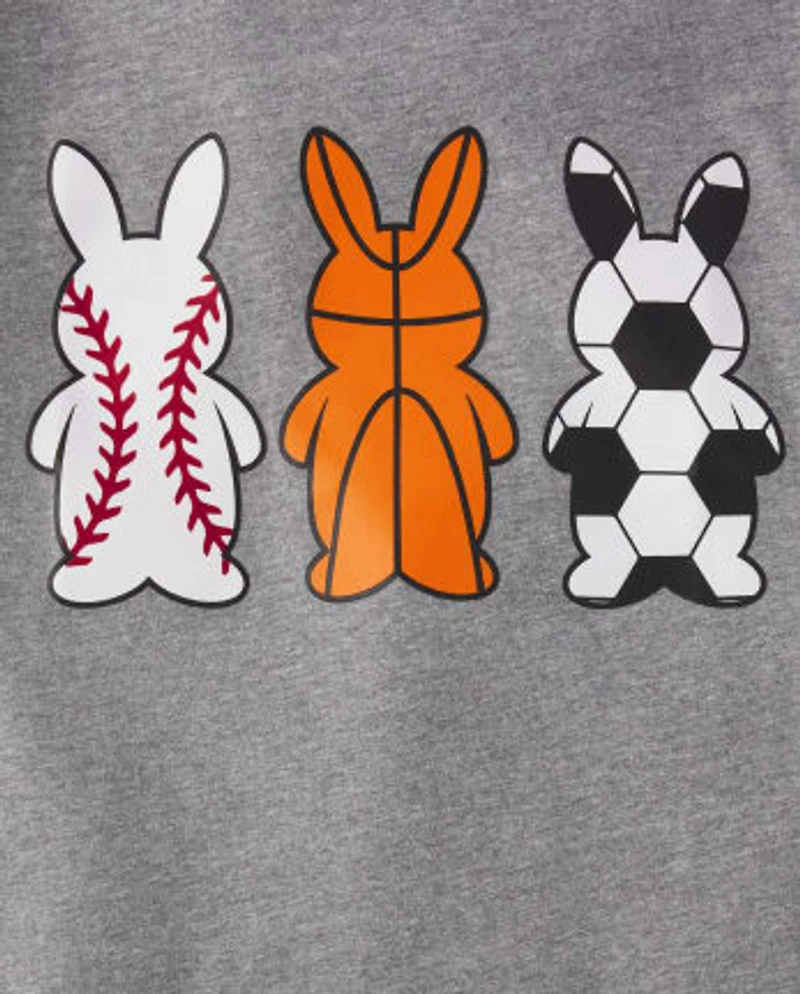 Boys Easter Sports Graphic Tee