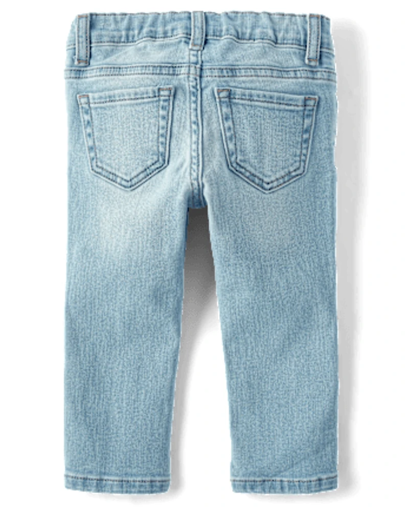 Jeans skinny pour bébés et petites filles
