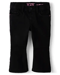Baby And Toddler Girls Flare Jeans