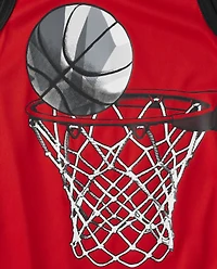 Boys Basketball Performance Tank Top