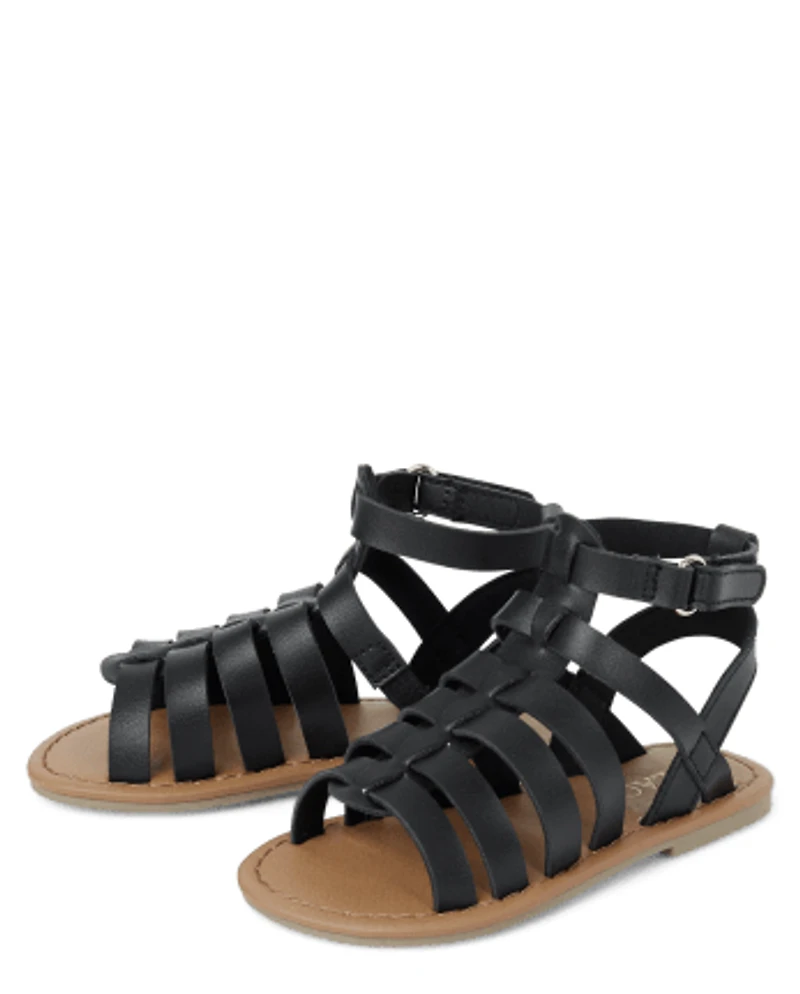 Sandales gladiateur pour petites filles