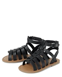 Sandales gladiateur pour petites filles