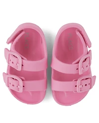 Claquettes à boucle pour bébés filles