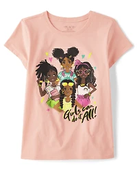 Girls Girl Group Graphic Tee