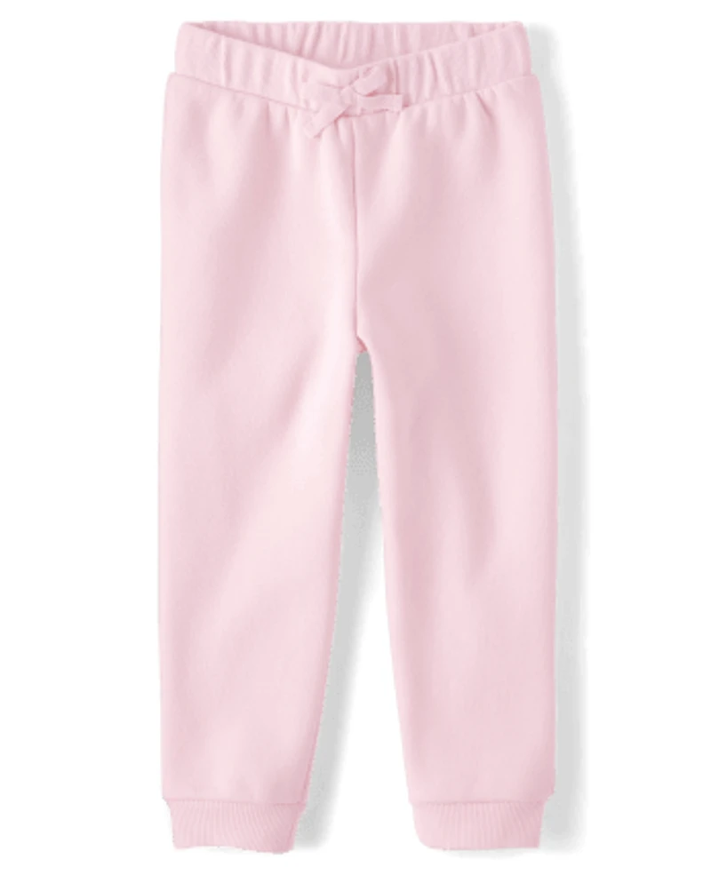 Toddler Girls Fleece Jogger Pants